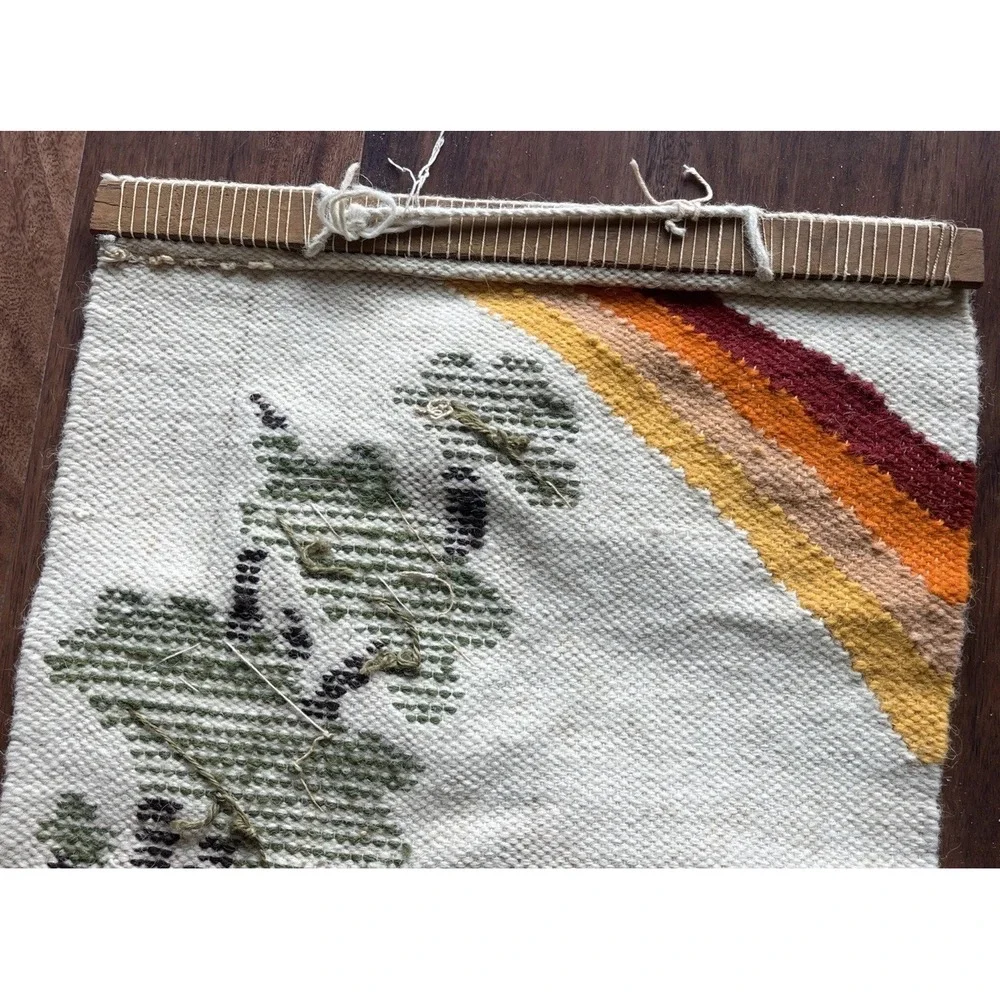 Handmade 3D Wool Tapestry Wall Hanging Rug 39
